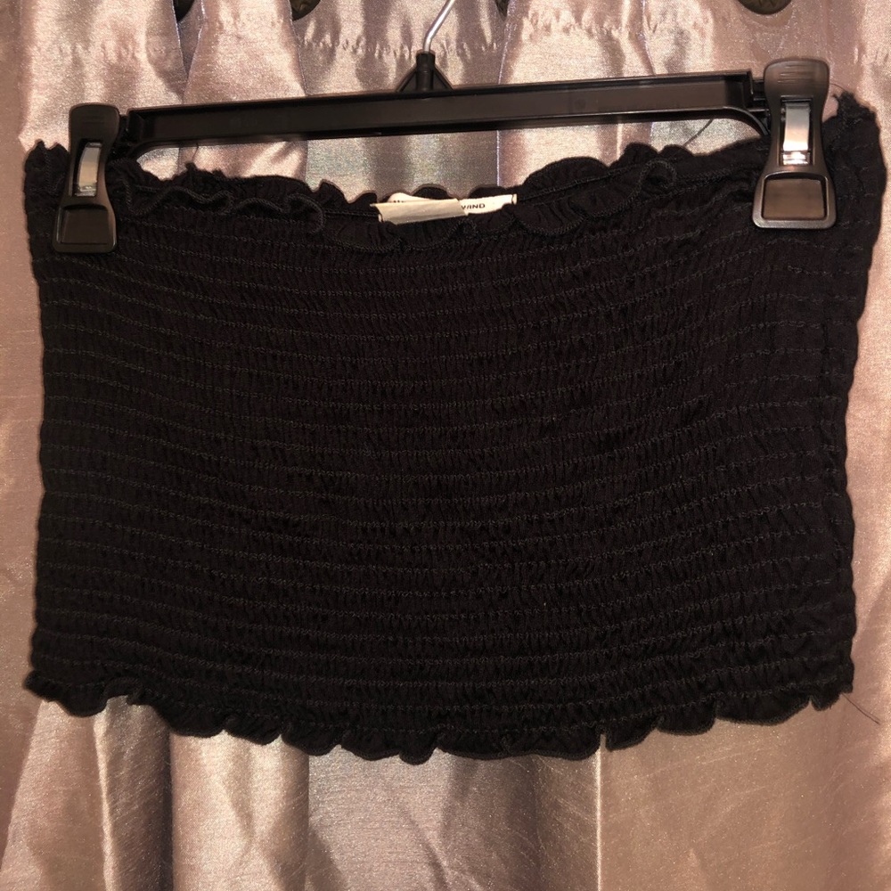 Black tube top